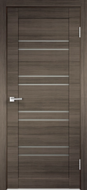 Межкомнатная дверь Velldooris LINEA 8 Дуб серый поперечный