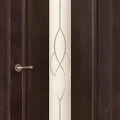 Межкомнатная дверь Версаль, венге, остекленная