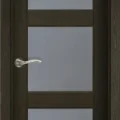 Межкомнатная дверь Этне ДО - Эйвори блэк